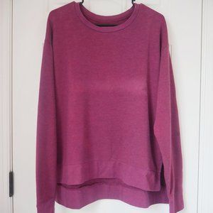 Maroon Crew-Neck Sweatshirt